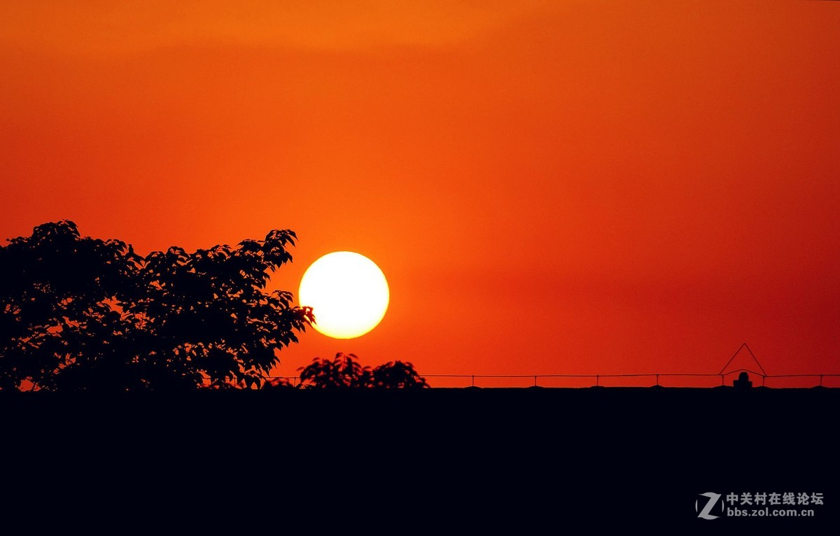 三河古镇之日落！