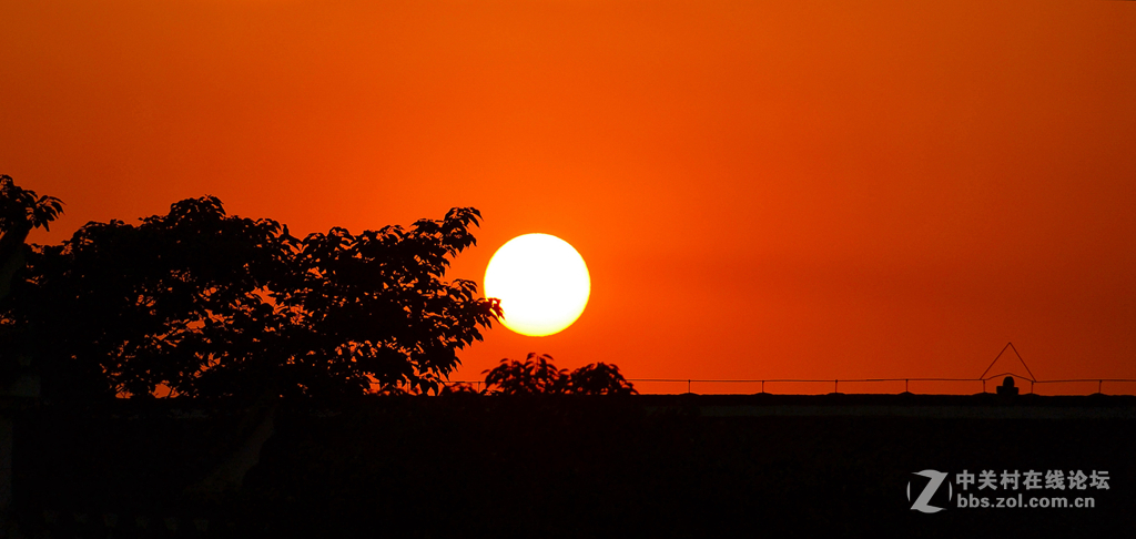 三河古镇之日落！