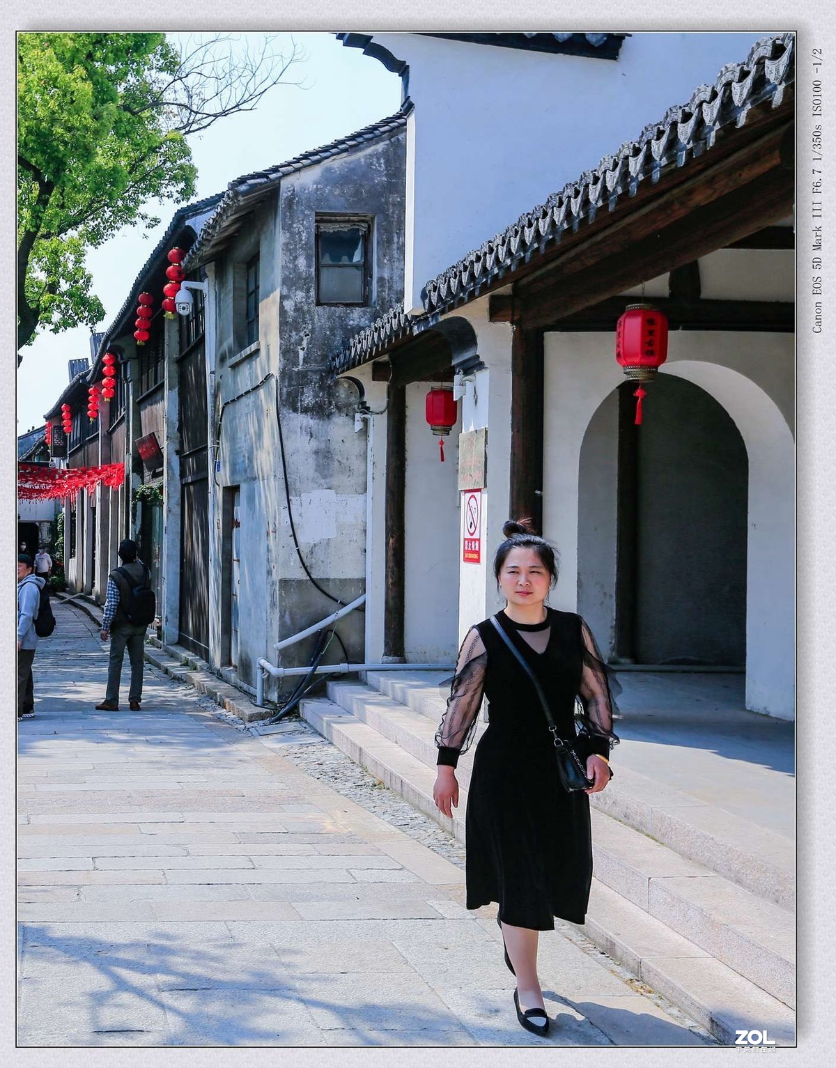 什么叫古镇————就是水渠两侧建平房的镇子-中关村在线摄影论坛