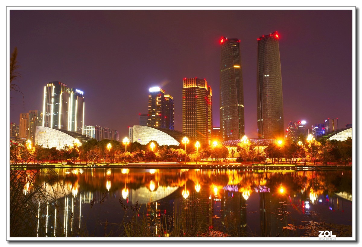 成都金融城夜景