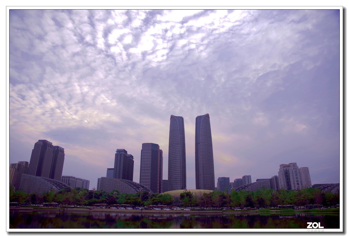 成都金融城夜景