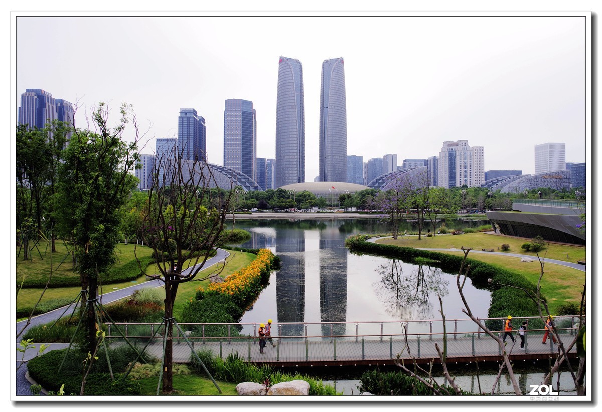 成都金融城夜景