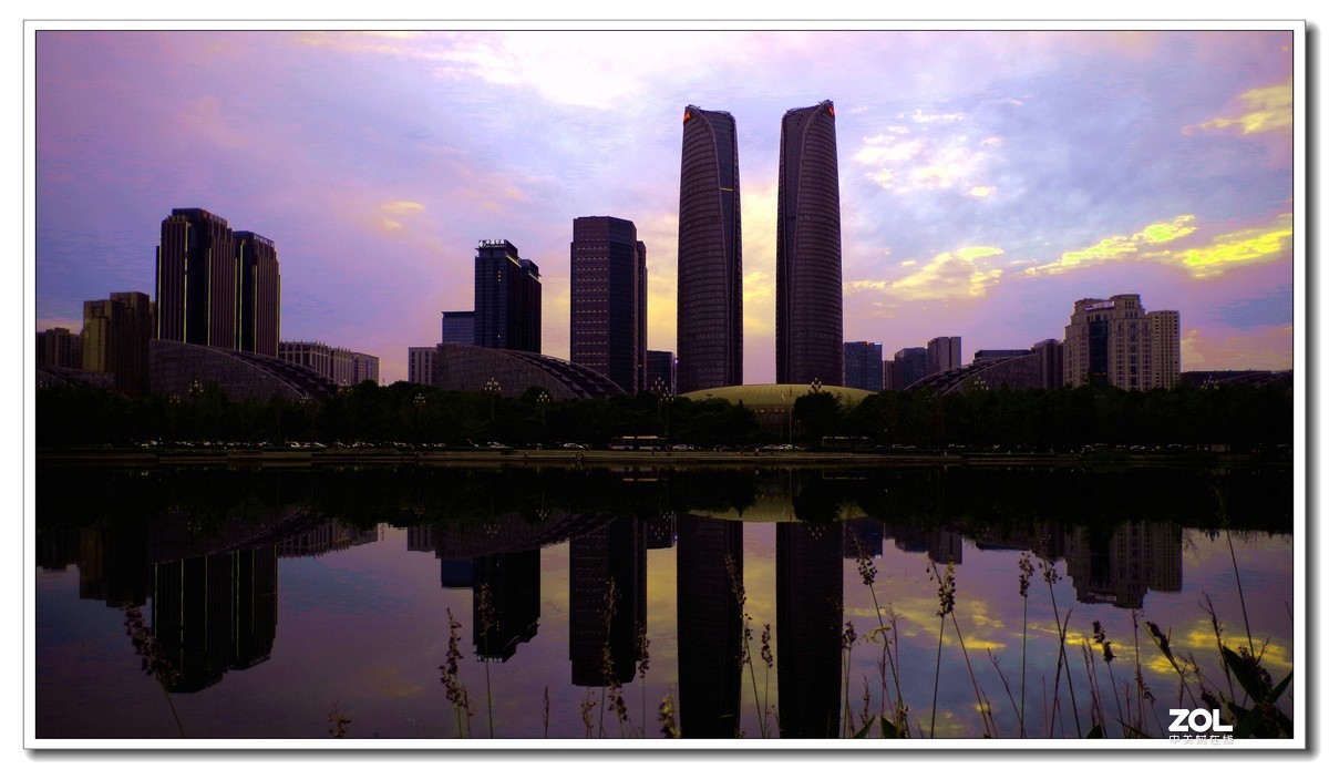 成都金融城夜景