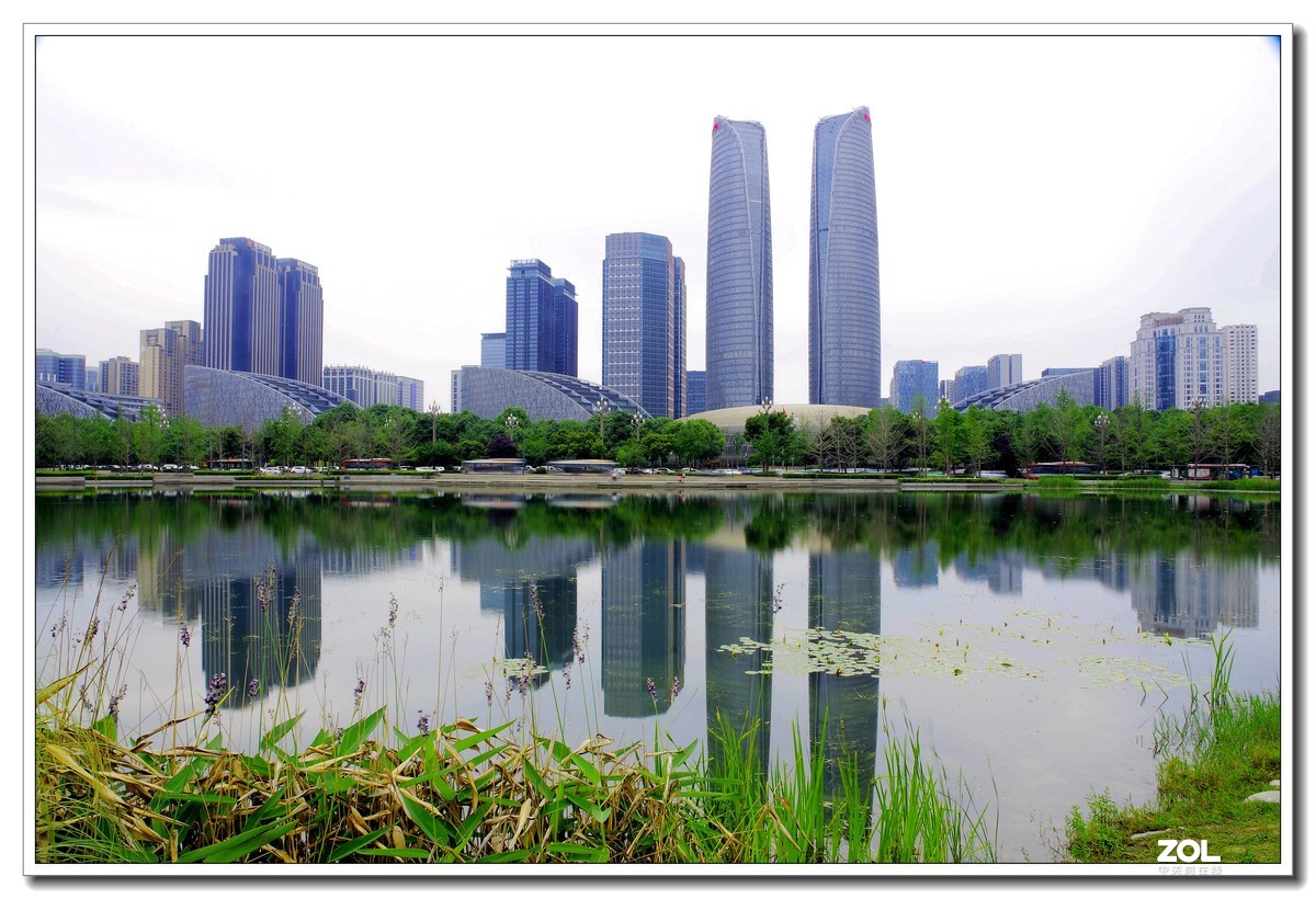 成都金融城夜景