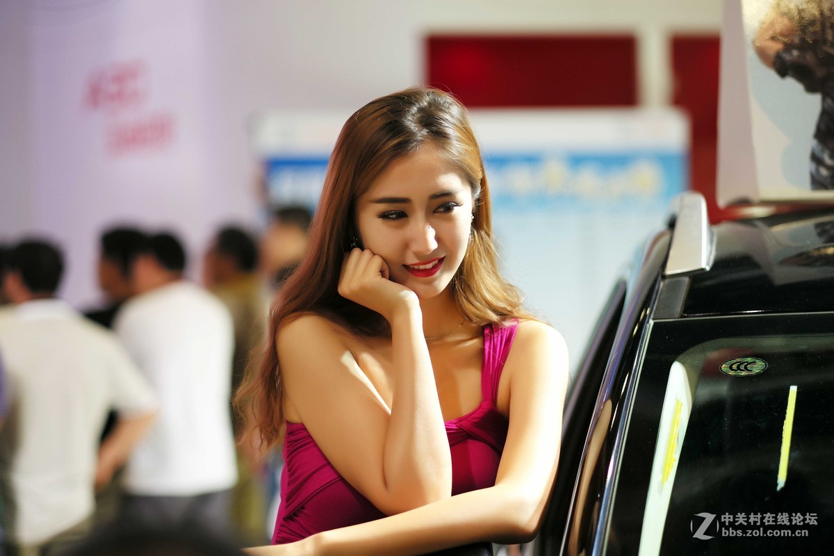 15年北京车展用徕卡M拍仅有的几位车模！（手动对焦不容易啊！）