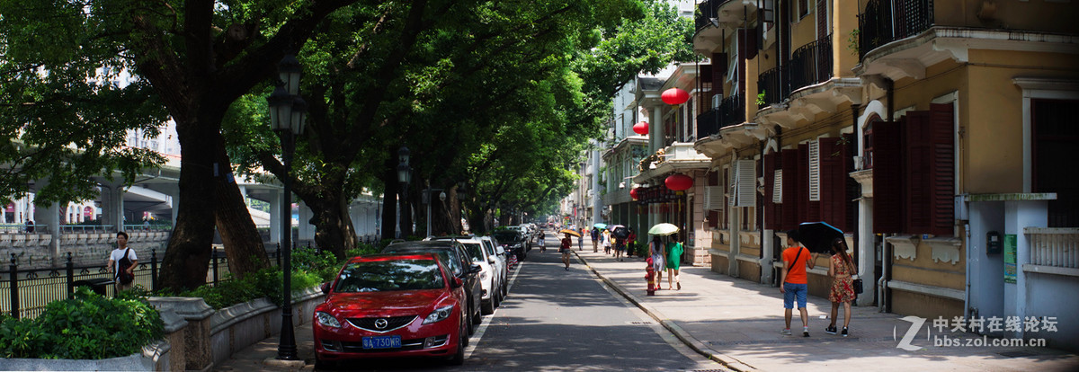 宽银幕下的沙面