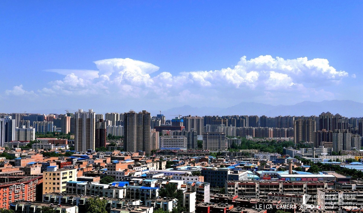 住的高，看得远，前后阳台顺手拍