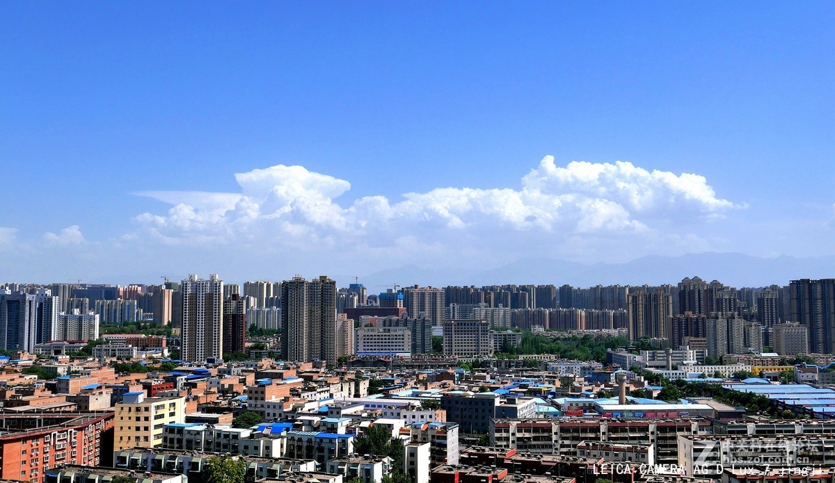 住的高，看得远，前后阳台顺手拍