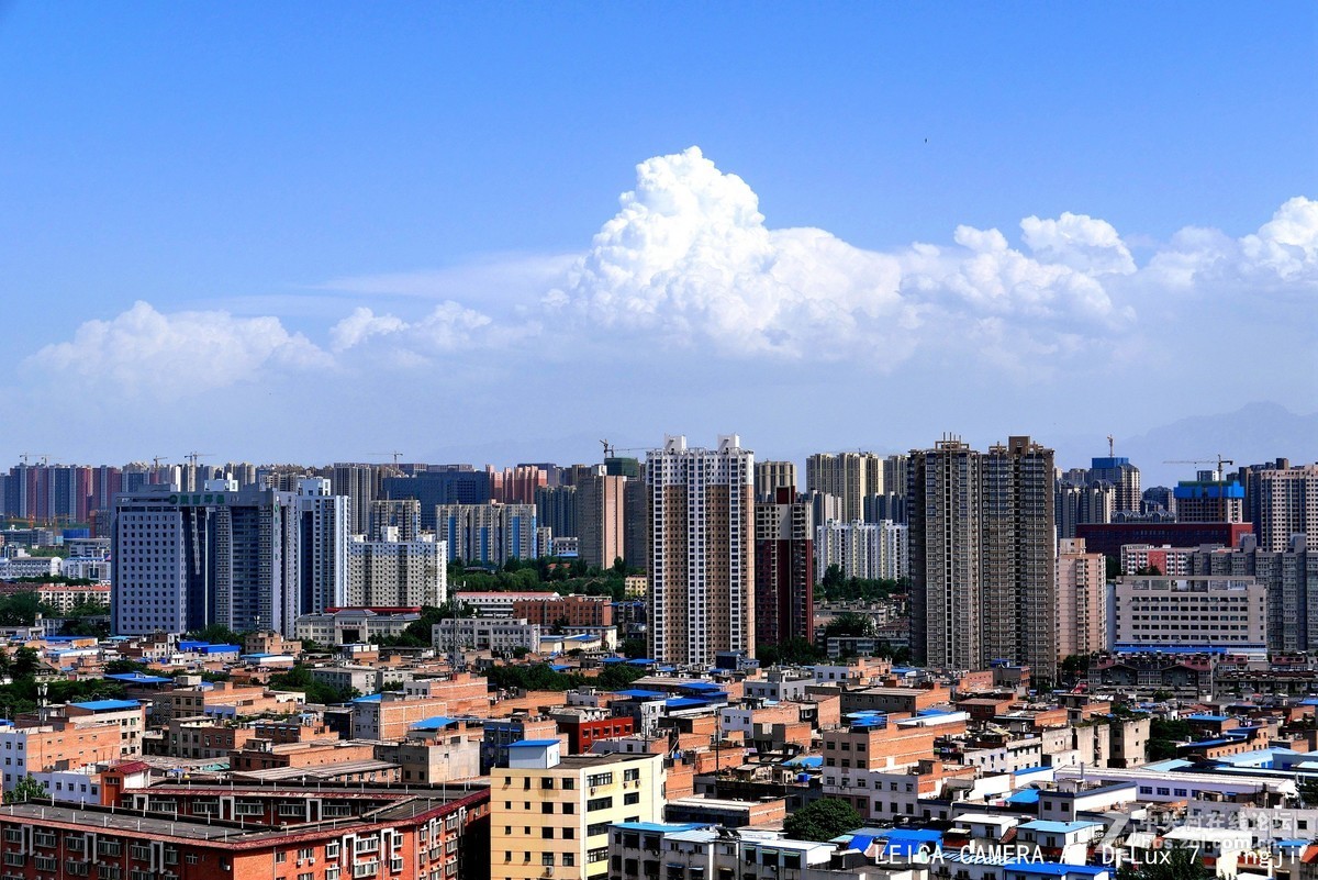 住的高，看得远，前后阳台顺手拍