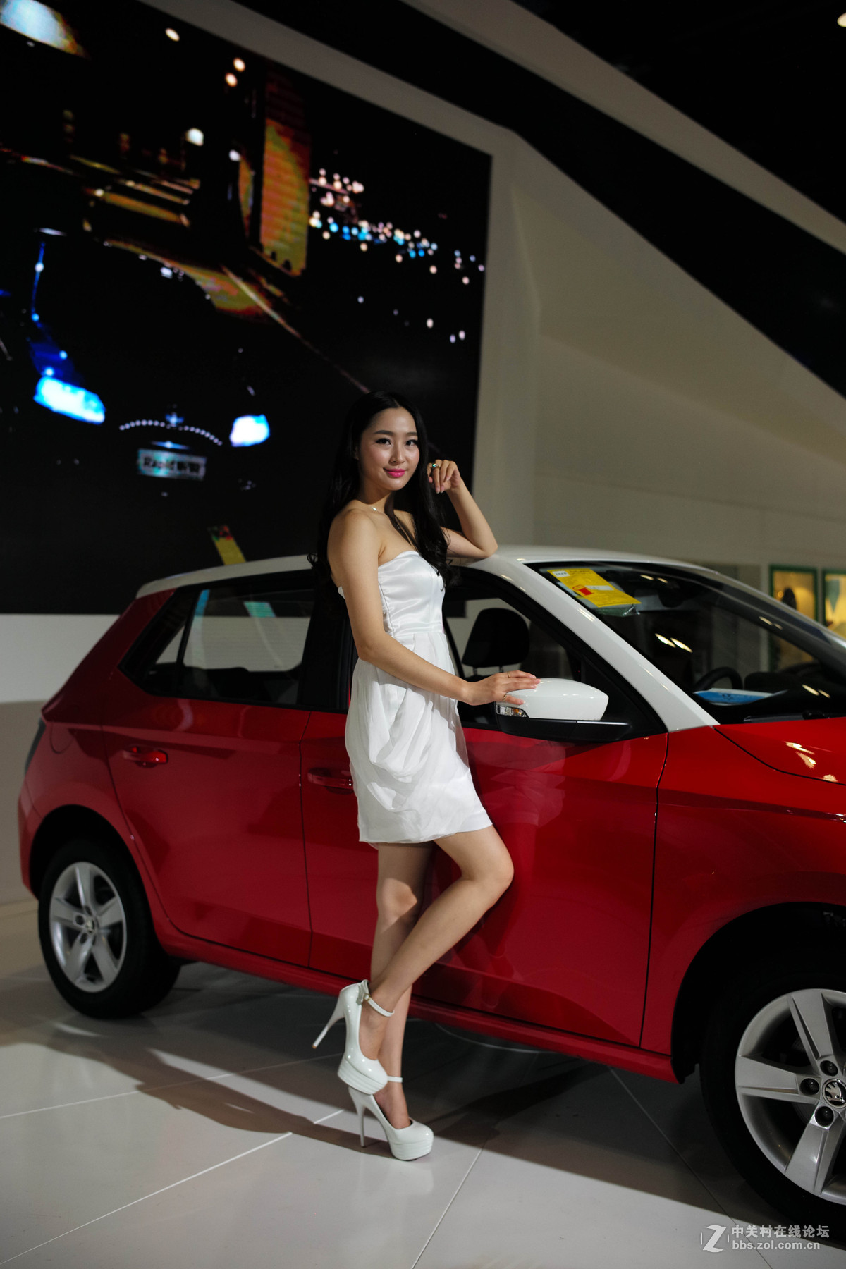 15年北京车展用徕卡M拍仅有的几位车模！（手动对焦不容易啊！）