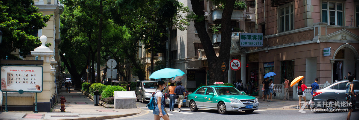 宽银幕下的沙面