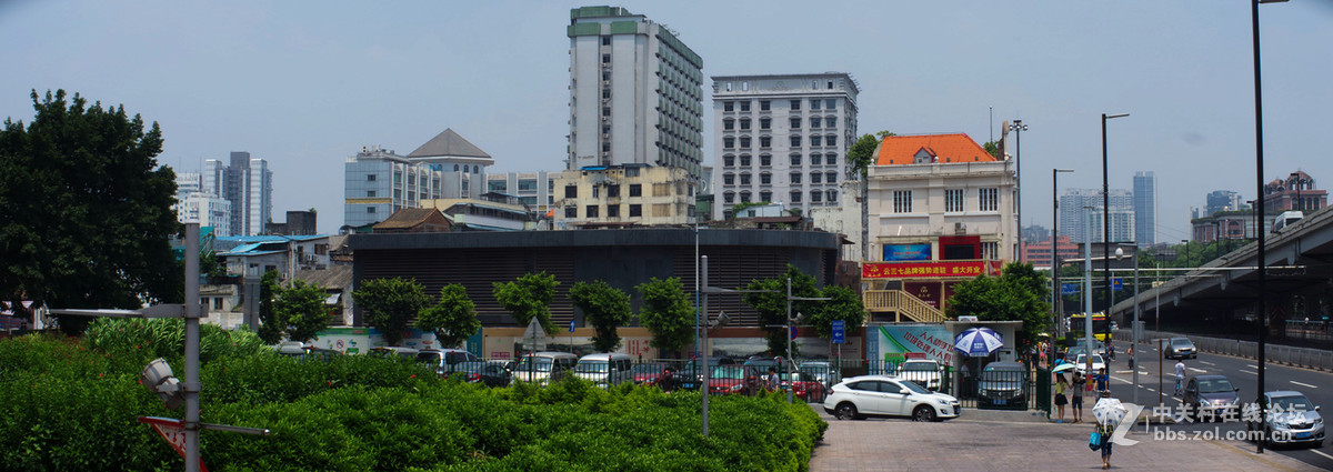 宽银幕下的沙面