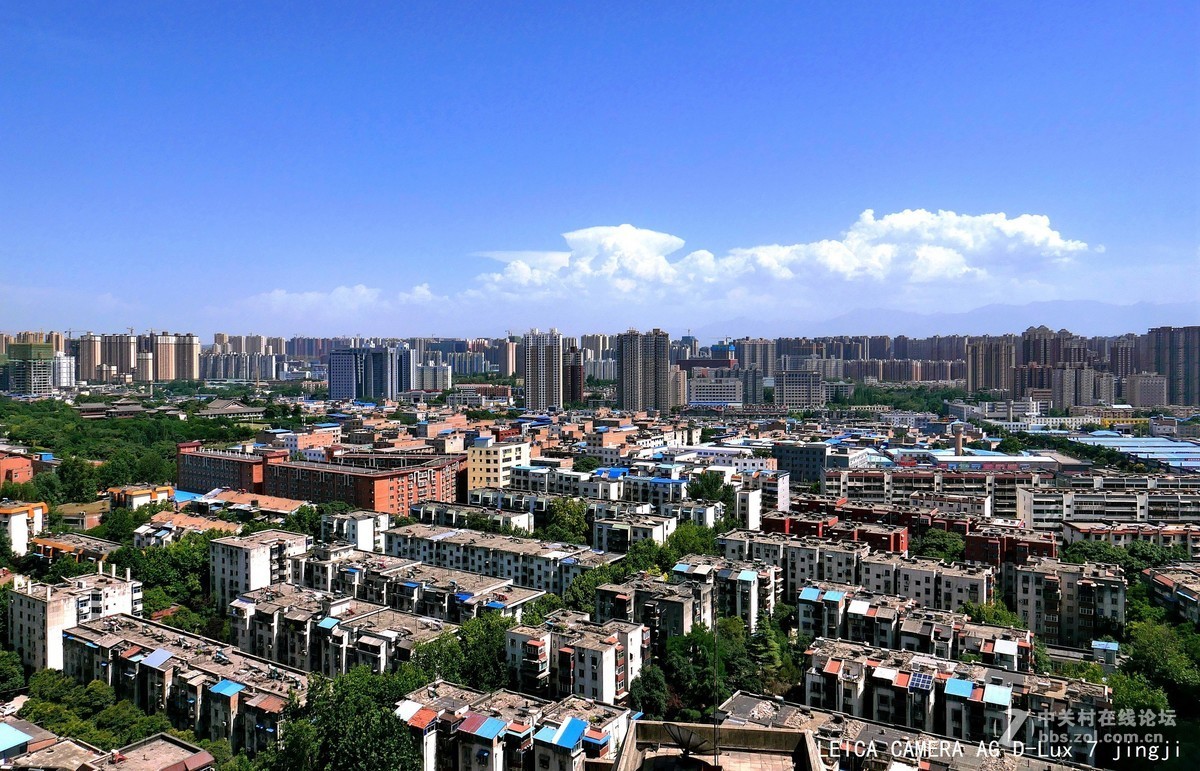 住的高，看得远，前后阳台顺手拍