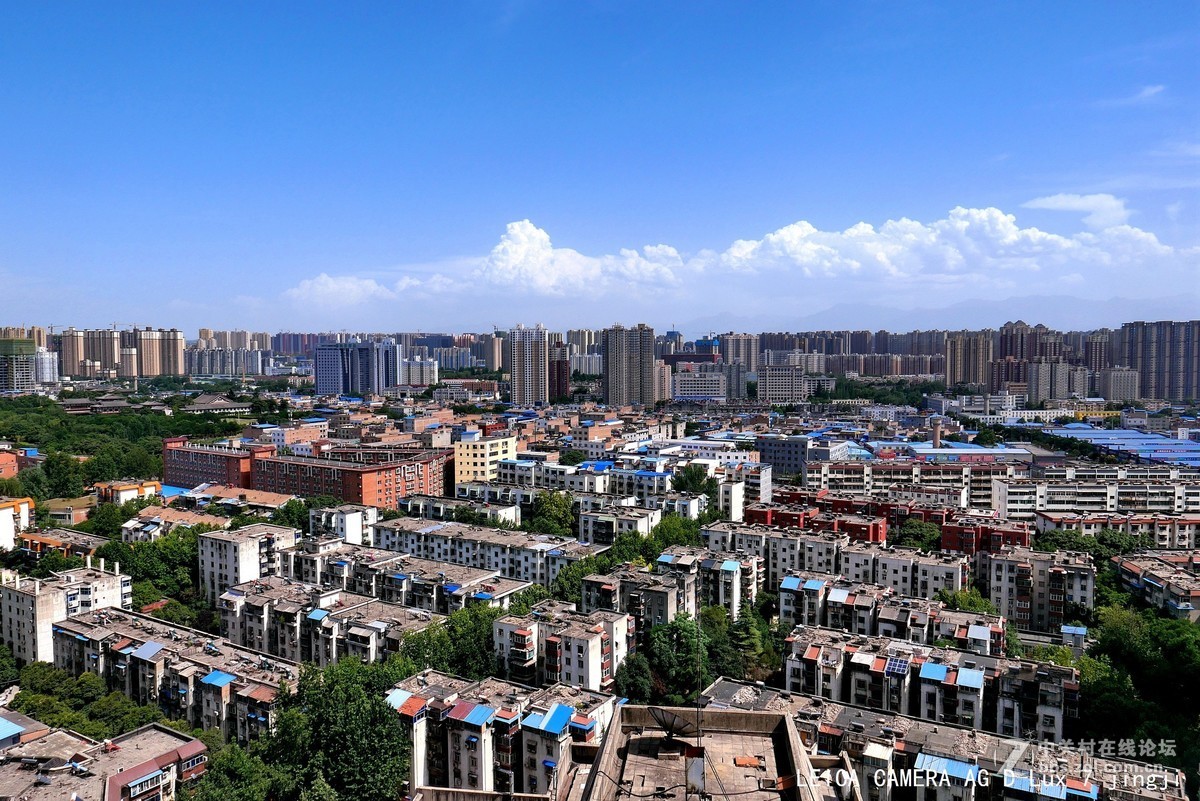 住的高，看得远，前后阳台顺手拍