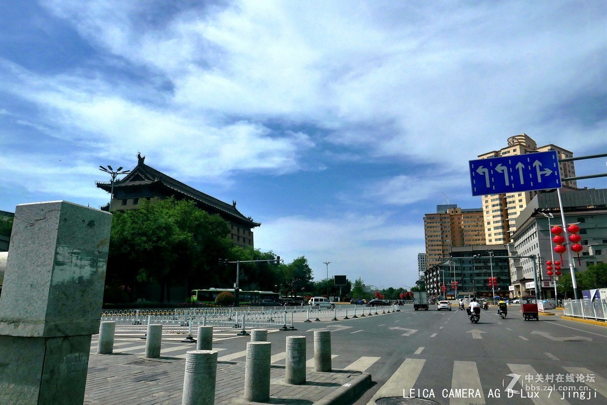 住的高，看得远，前后阳台顺手拍