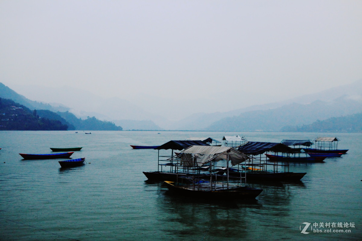 4.25大地震前的尼泊尔旅游存照（四）：阴雨之日，泛湖费瓦胡