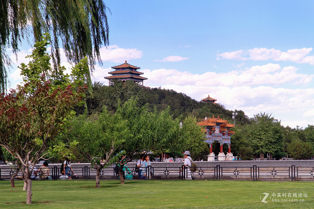 美麗北京故宮外景二