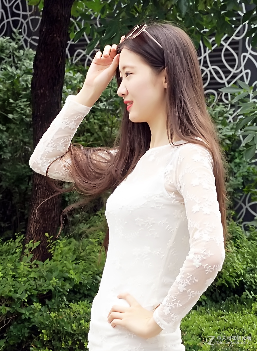 北京三里屯街学拍人像模特2