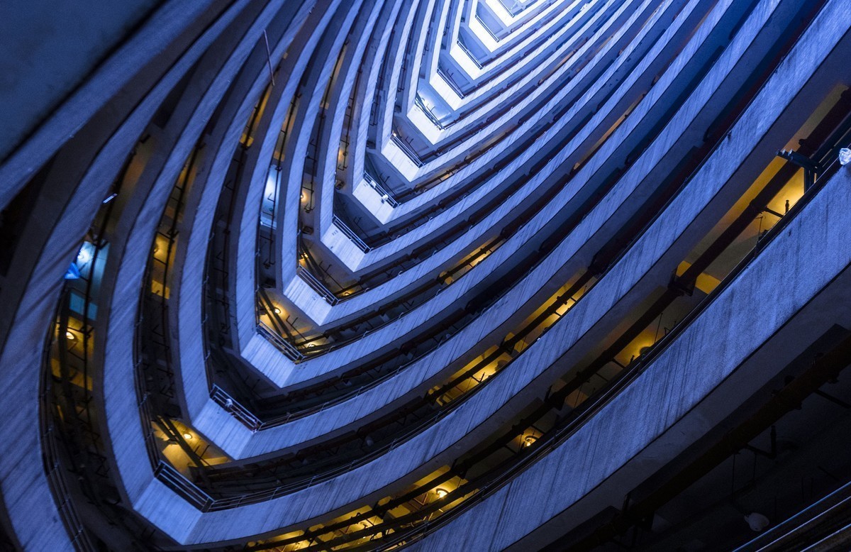 闹市中的流浪地球发动机