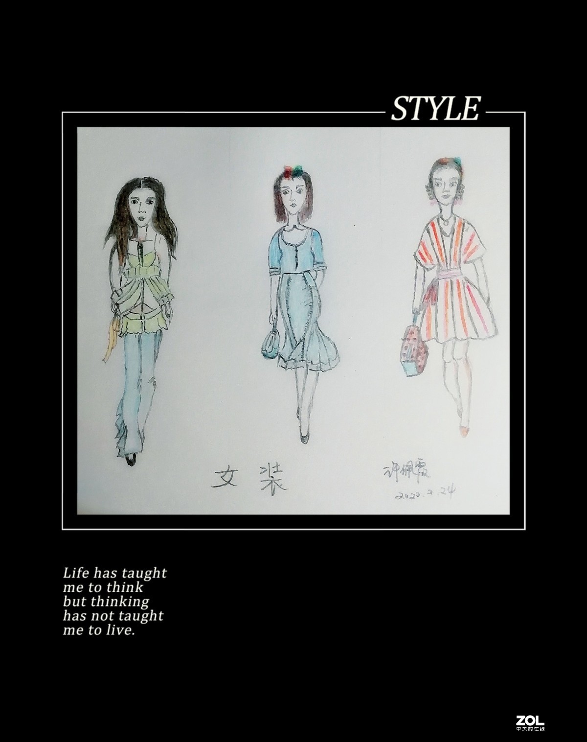 画画习作＜抗疫期间只能待家学学画画＞是爱人作品发错在我的名下2