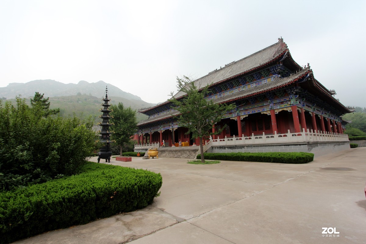 山东邹平醴泉寺夏季风光