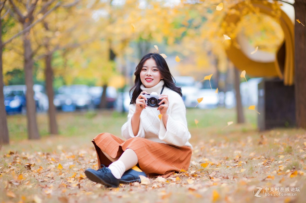 武汉华科银杏人像 尼康85 1.4D确实是人像王