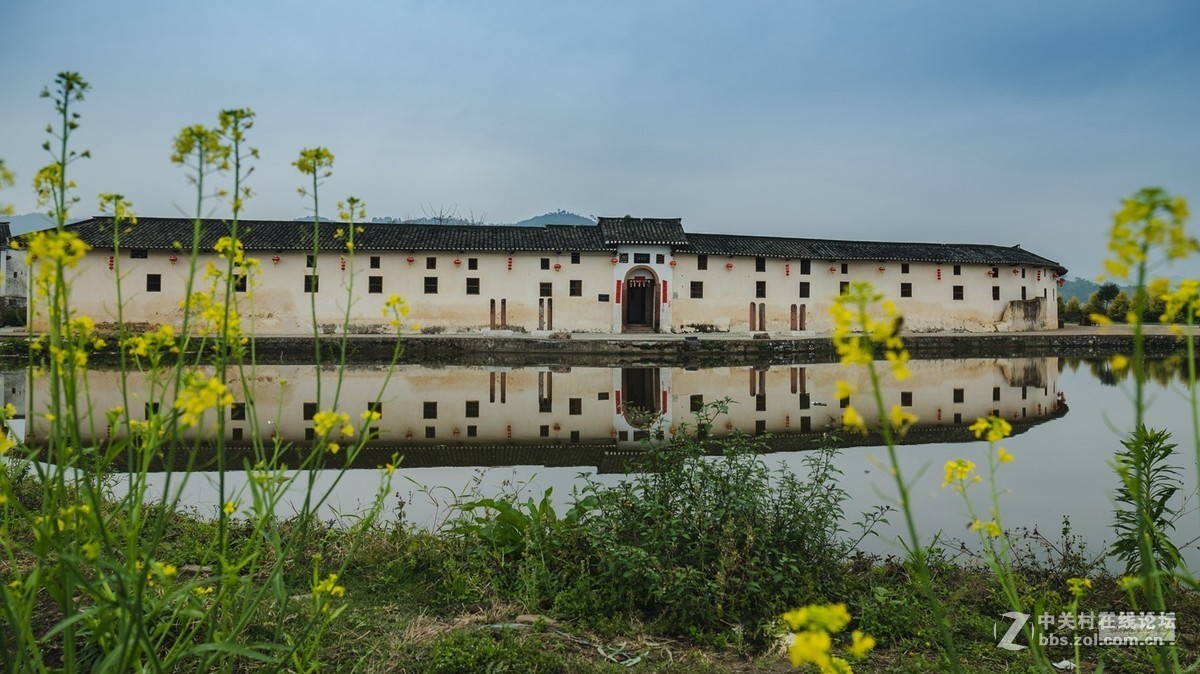 最完整的客家围屋群韶关翁源湖心坝
