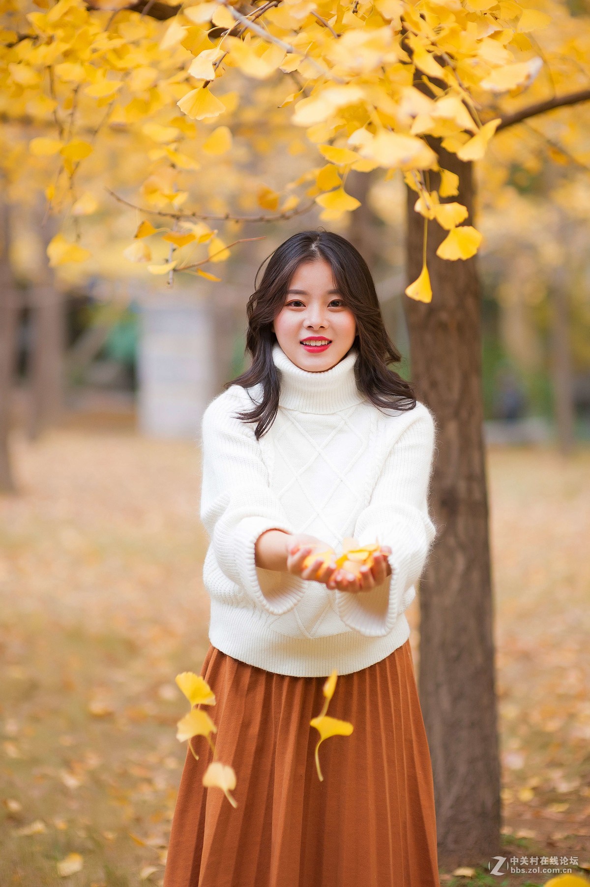 武汉华科银杏人像 尼康85 1.4D确实是人像王