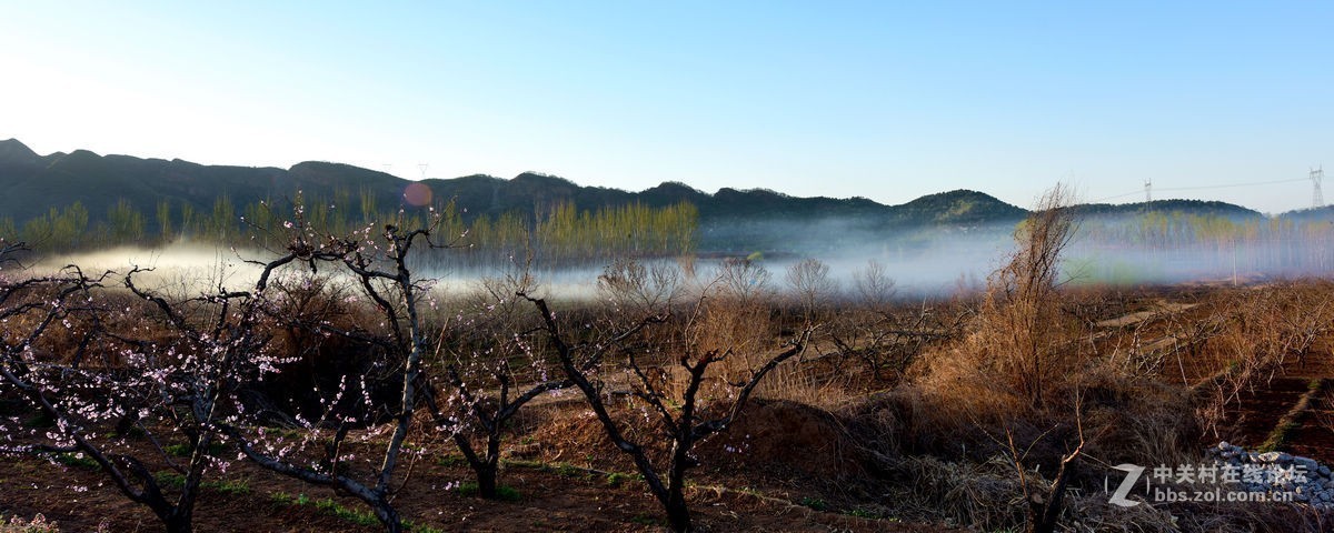 平谷“小景山”山看——桃花海