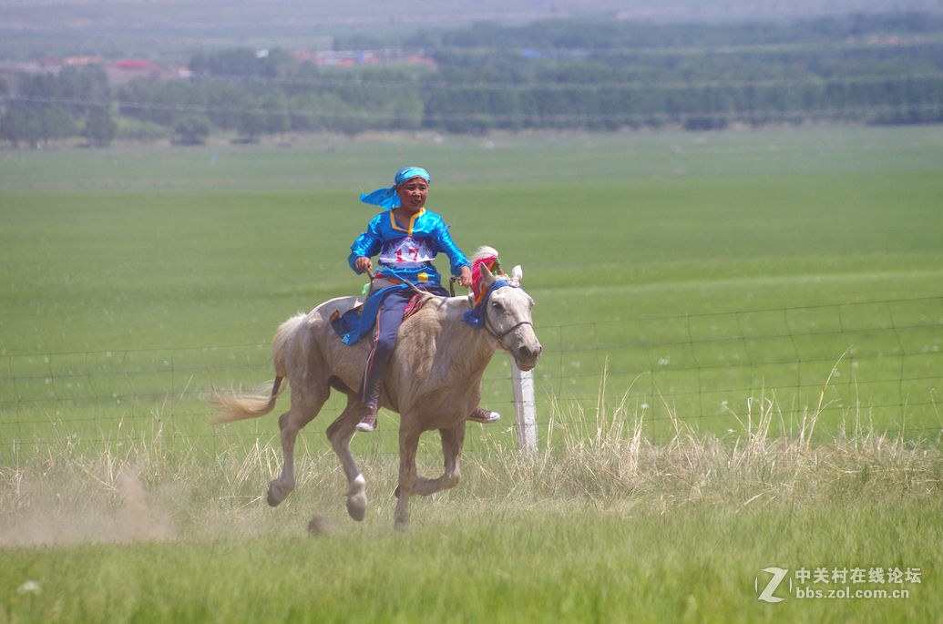 记.西乌珠穆沁旗草原文化节-少年赛马