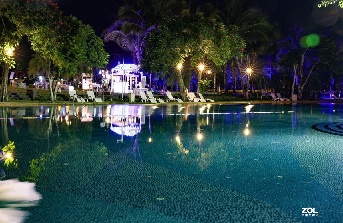 夜色的威斯汀大酒店