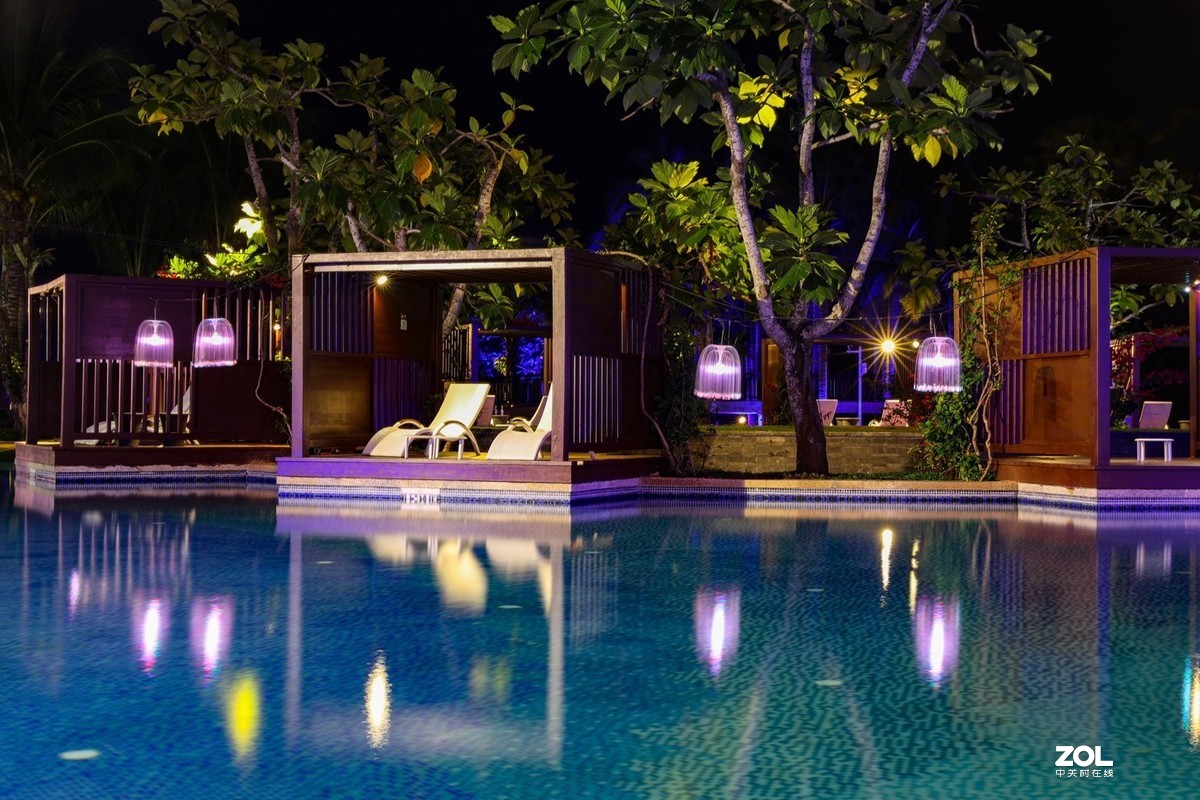 夜色的威斯汀大酒店