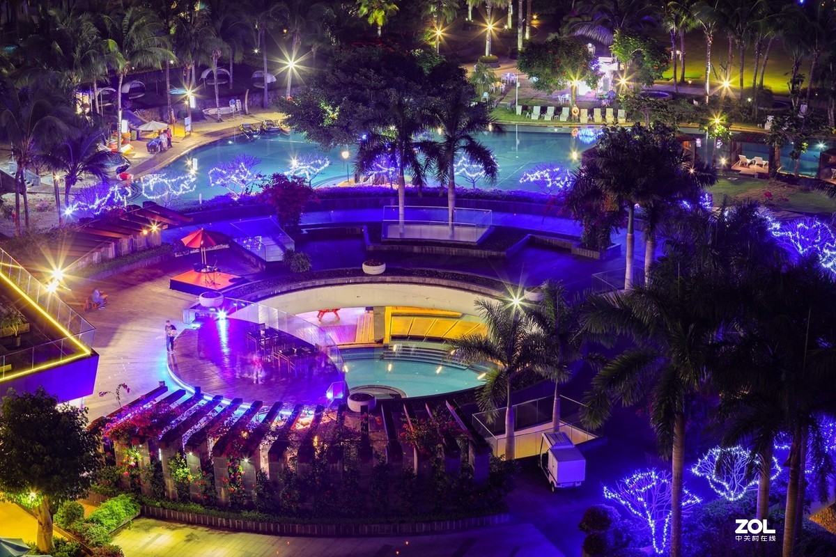 夜色的威斯汀大酒店