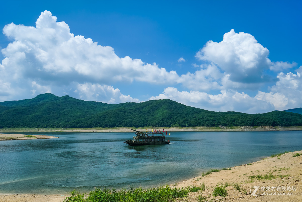 湖光山色惹人醉吉林市松花湖美景
