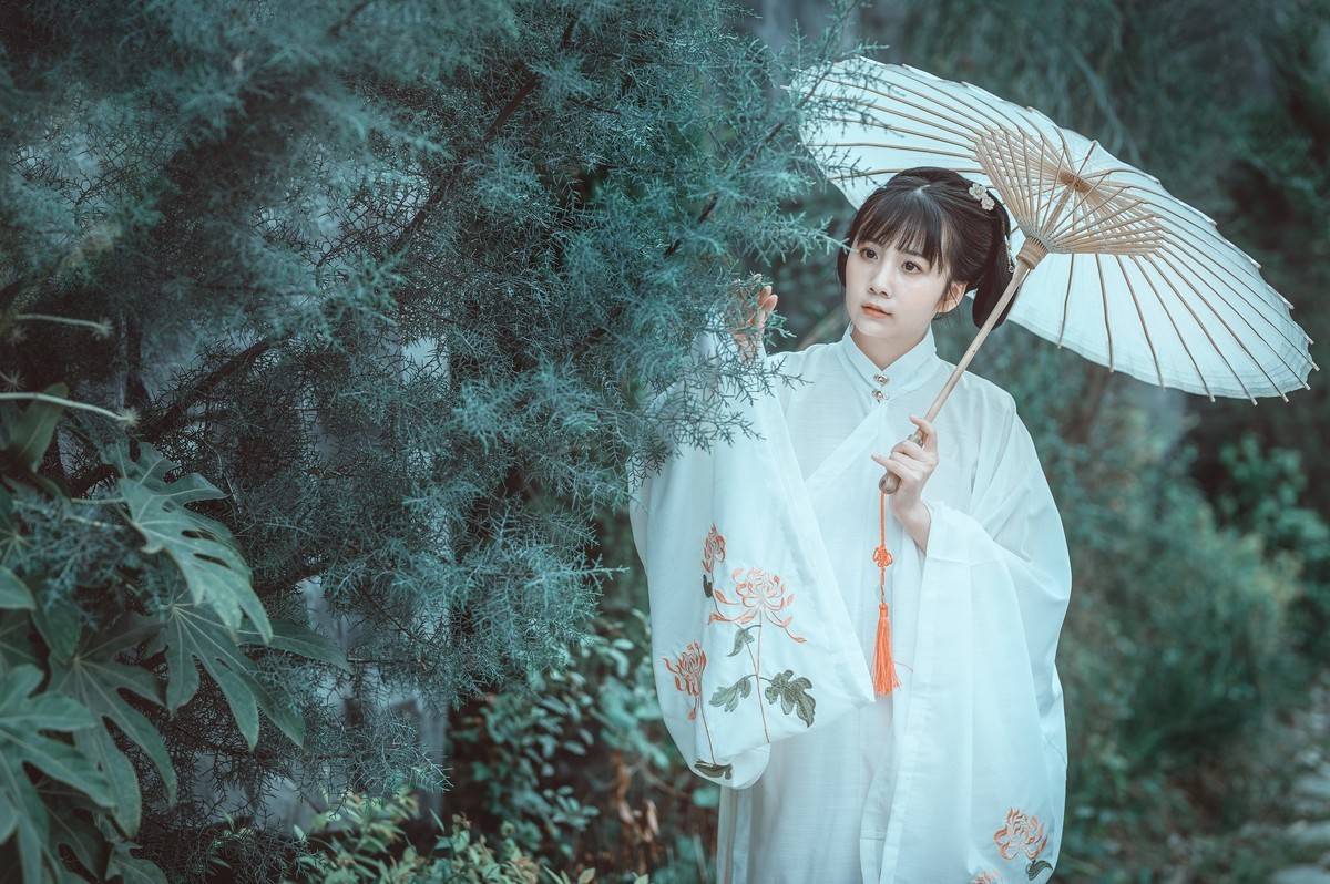 《古风静怡—小绿》