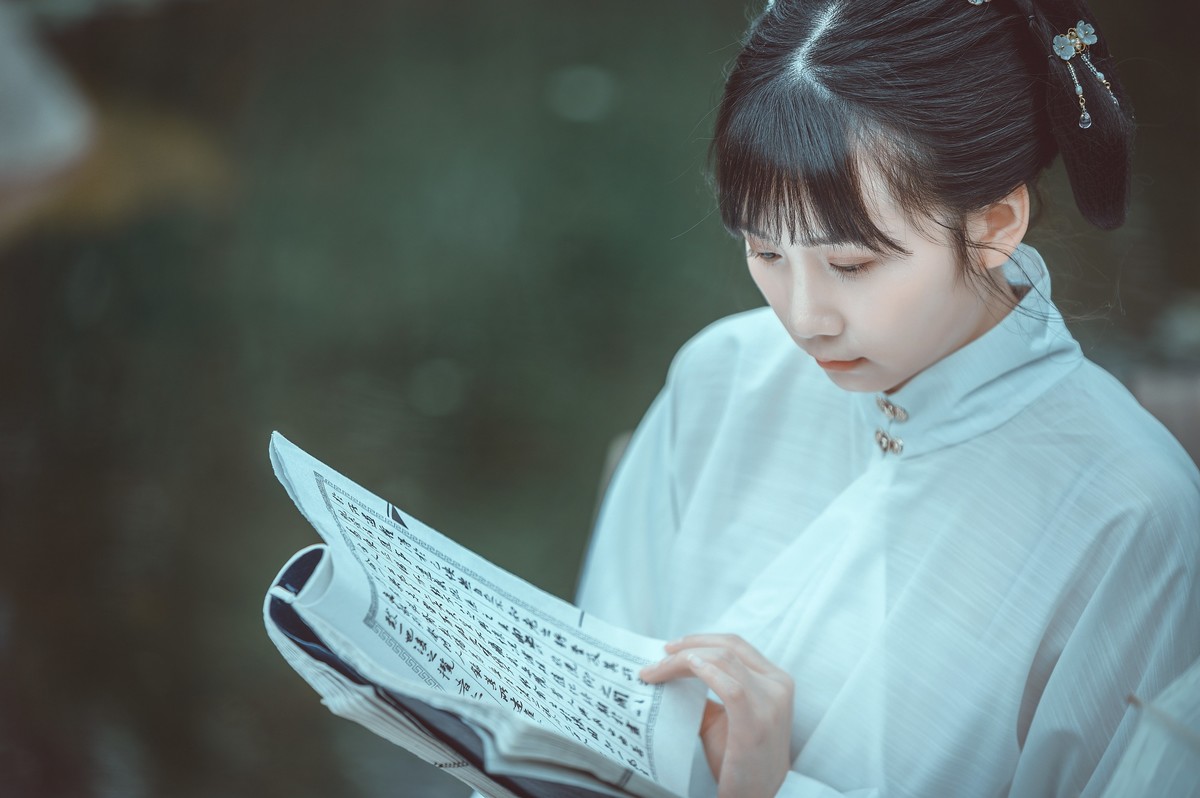 《古风静怡—小绿》