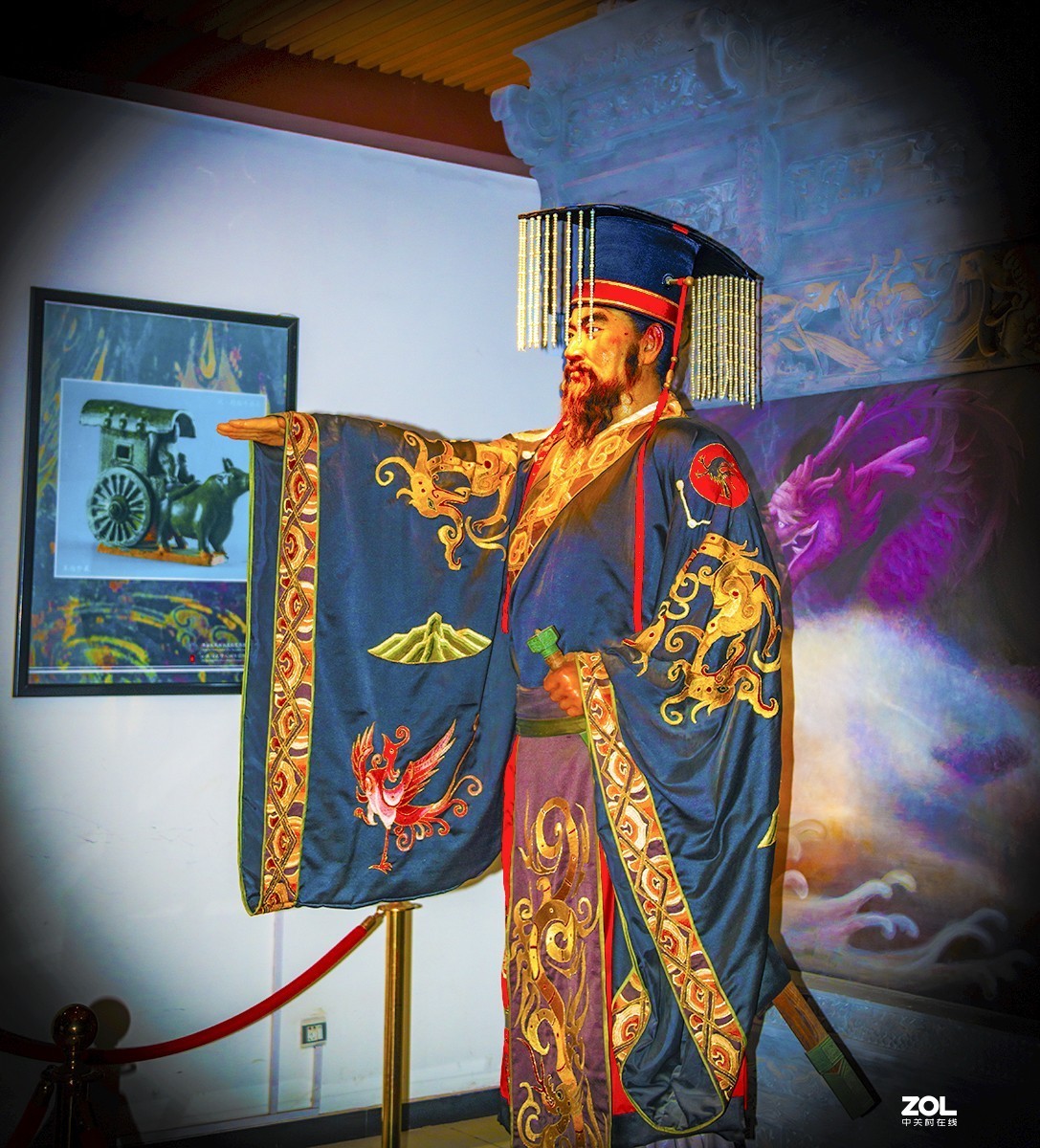 西安游记--------汉武大帝雕塑