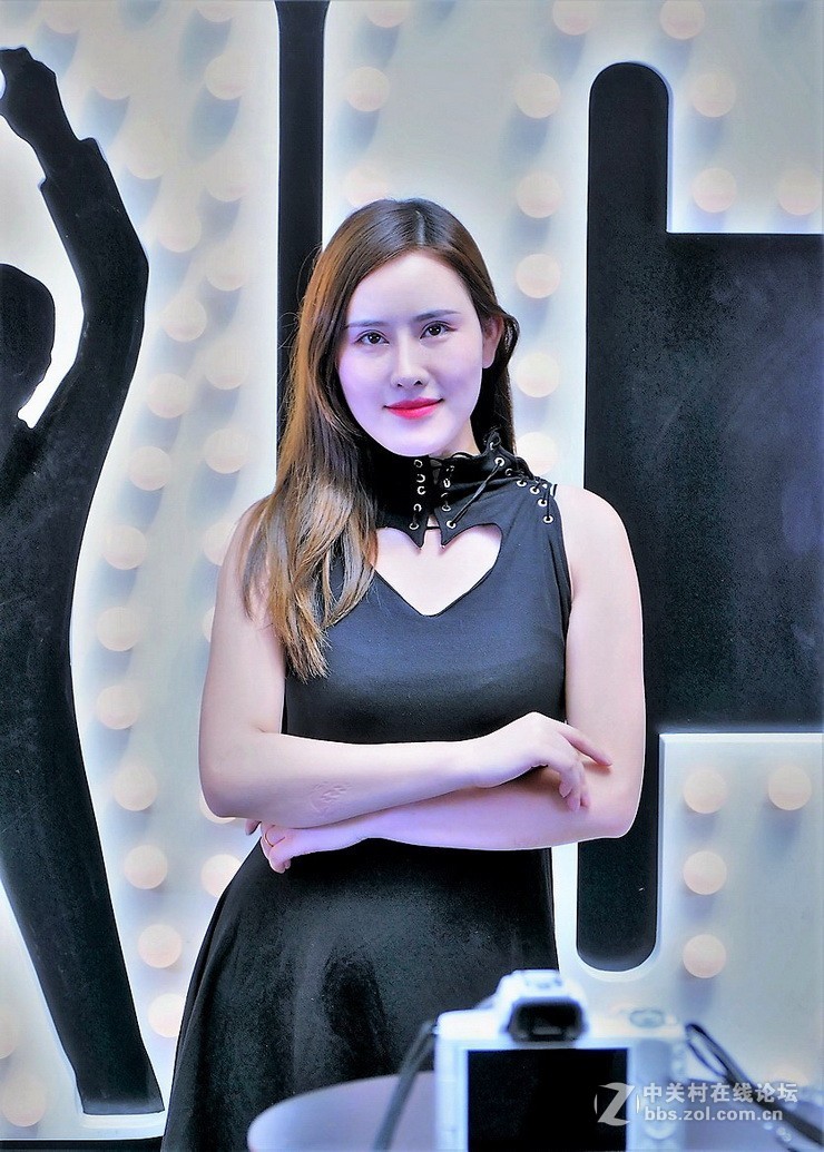 佳能大篷车的女模特