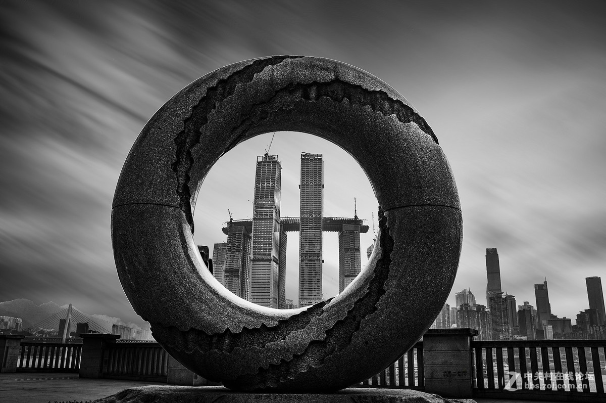 重庆渝中半岛黑白记忆