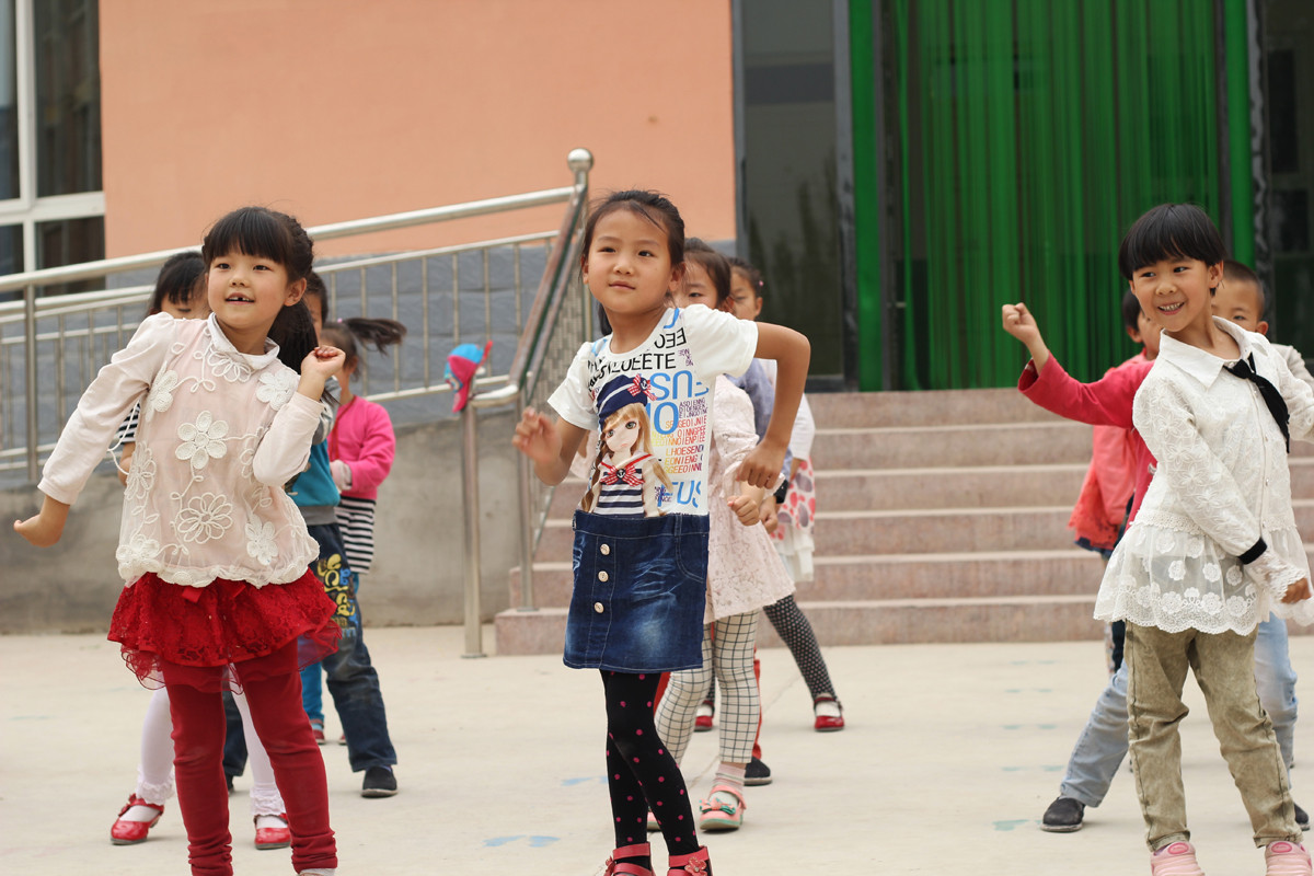 幼儿园“六一”儿童节节目彩排