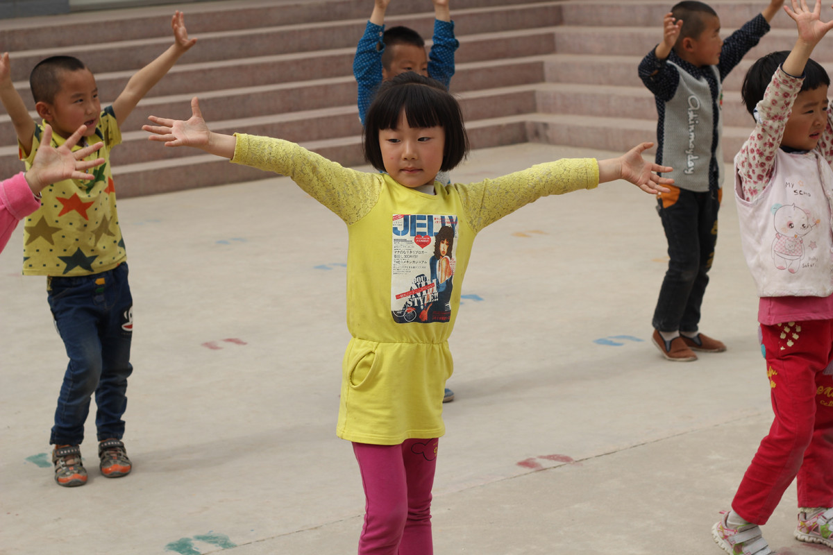 幼儿园“六一”儿童节节目彩排