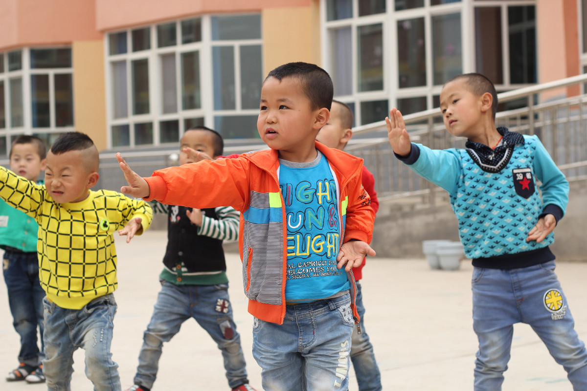 幼儿园“六一”儿童节节目彩排