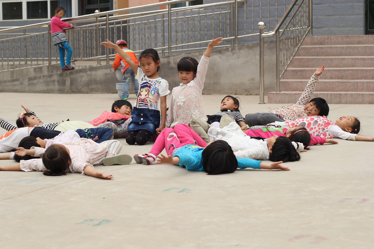 幼儿园“六一”儿童节节目彩排