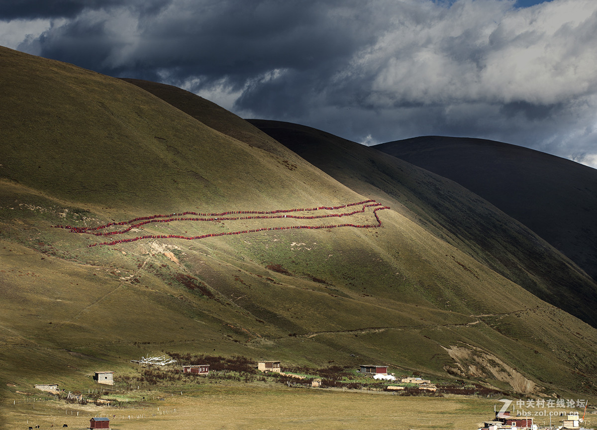 行走川藏线之一 。。。亚青寺