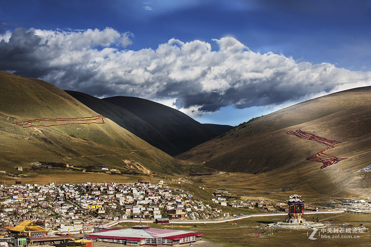 行走川藏线之一 。。。亚青寺