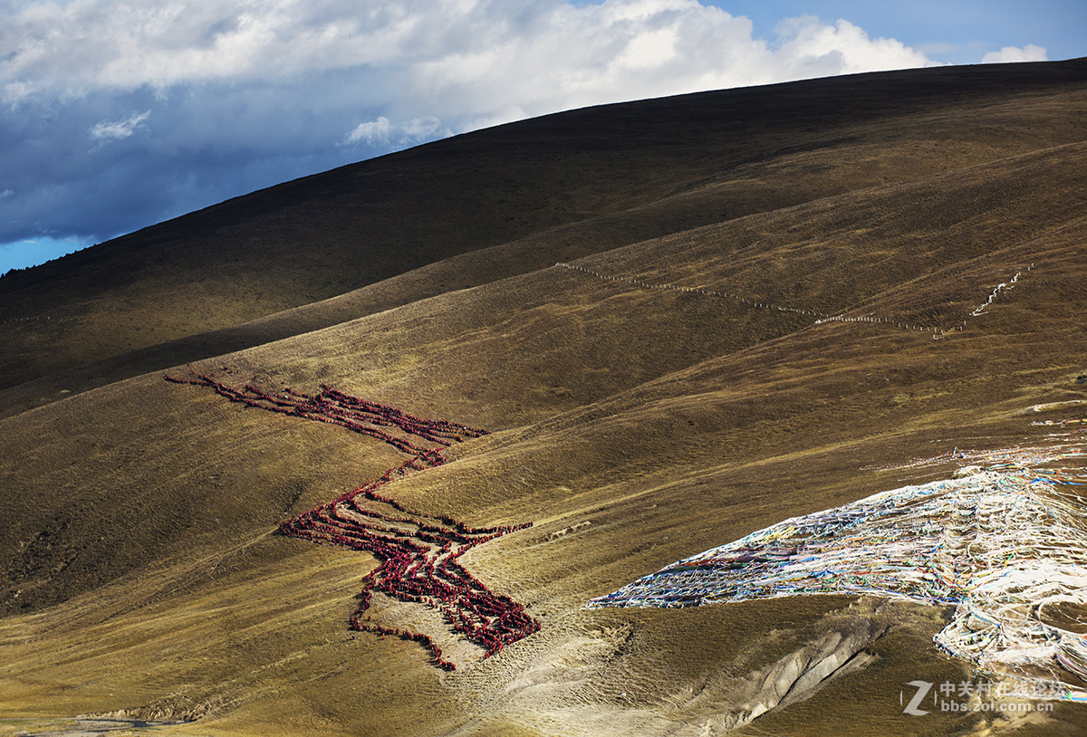 行走川藏线之一 。。。亚青寺
