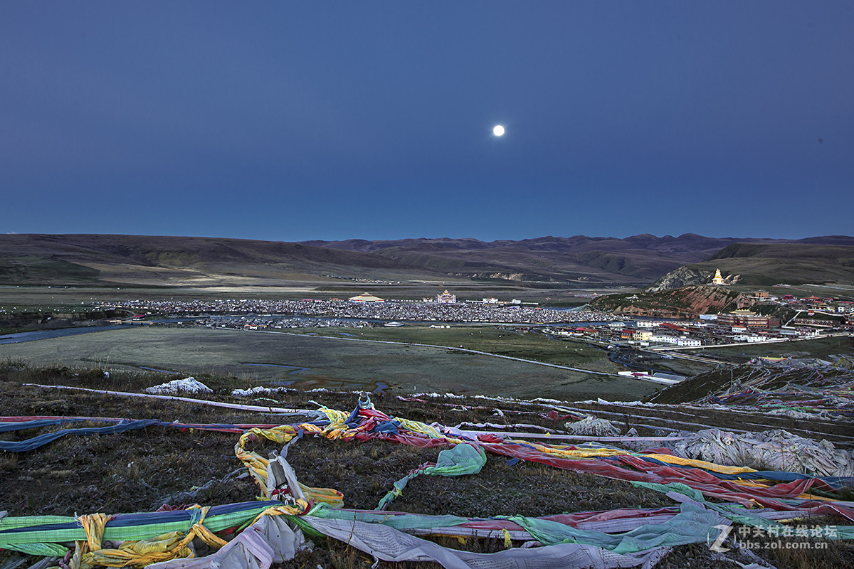 行走川藏线之一 。。。亚青寺