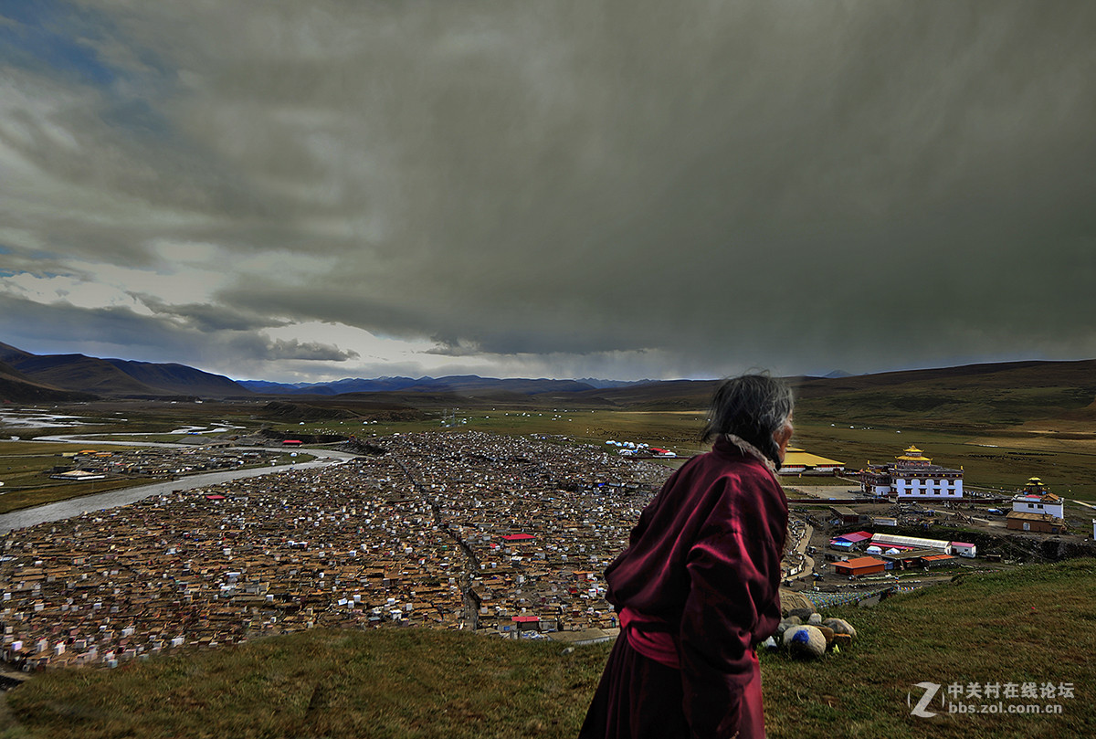 行走川藏线之一 。。。亚青寺