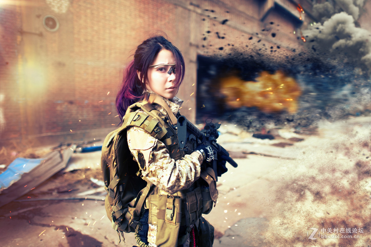 ~~~战争环境人像~~~《THE STORM》~~~MODEL:CICI~~~