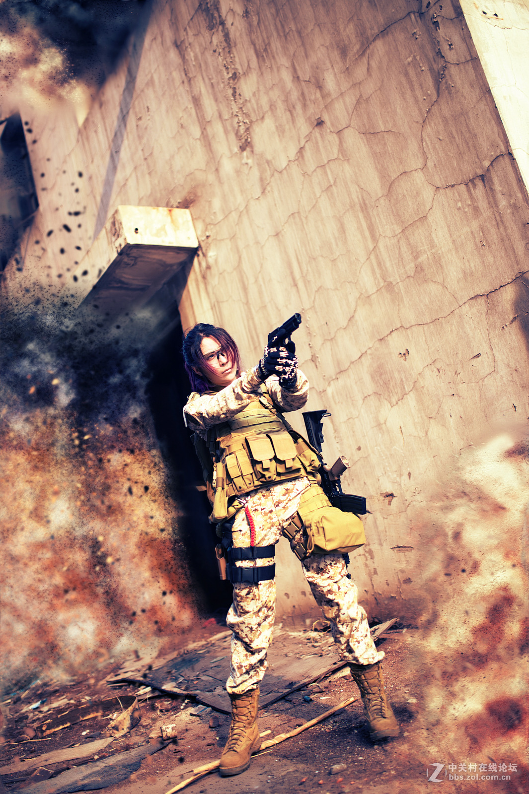 ~~~战争环境人像~~~《THE STORM》~~~MODEL:CICI~~~